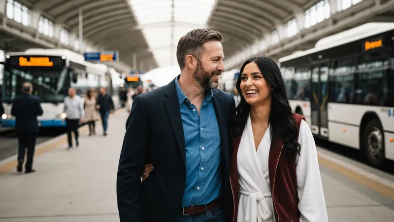 Conducteur vérifiant la conformité de sa plaque d'immatriculation avant de prendre la route